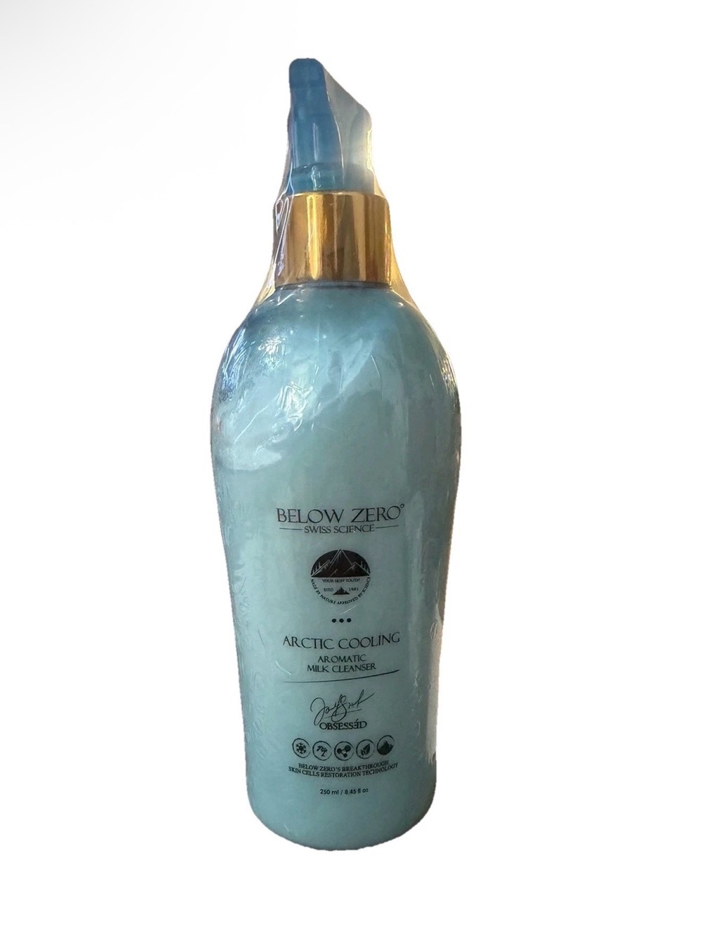 Arctic Cooling Aromatic Milk Cleanser 250ml Cooling Face Cleanser Milk Proteins
